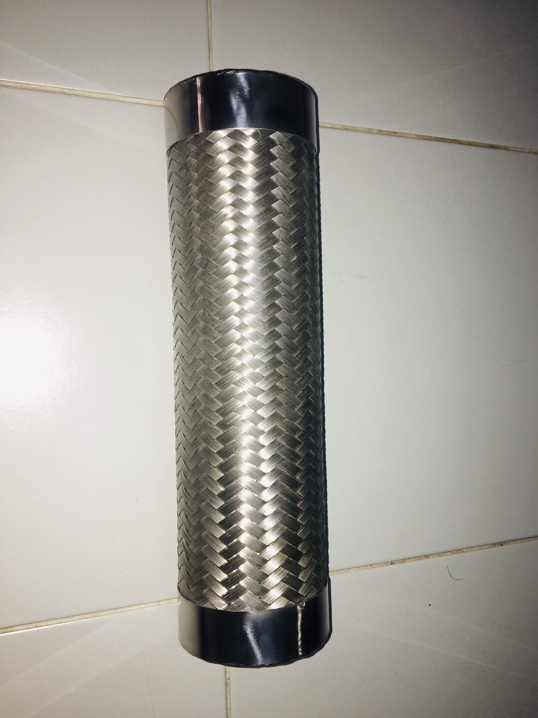 ท่ออ่อนสแตนเลสหัวท้ายเชื่อมปลอก